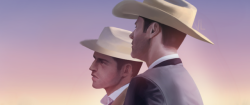 vyxon7: A while ago I woke up to that beautiful sky and it made the rest of my day better and I just wanted to channel it to these cowboy dorks that deserves all the happiness they can get