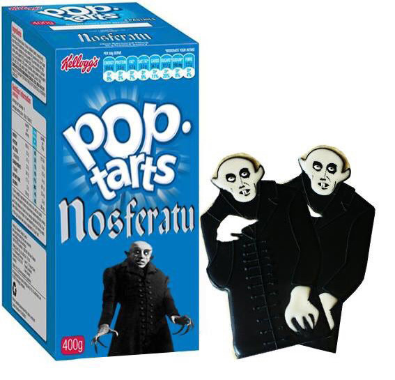 brokehorrorfan:  Newt Clement has created horror movie Pop-Tarts. I’ve highlighted
