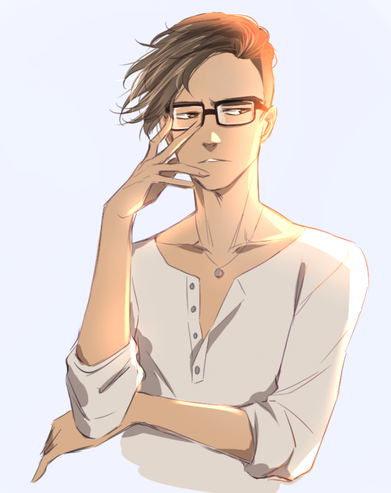 kotyonoksnz:sneezehq:A good concept: Otabek Altin in glasses. 