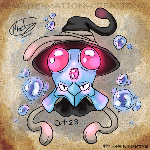 Inktober day 23 Tentacool