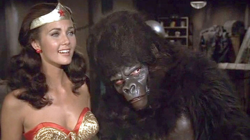 In the 70s, both the Incredible Hulk and Wonder Woman had a whole episode where they wrestled a guy 