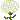 pixel art of a white carnation.