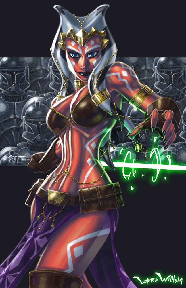 endarkened-dreams:  Ahsoka Tano by LordWilhelm 