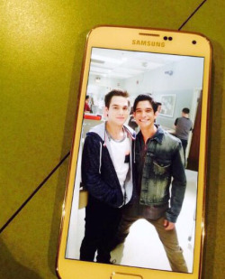 jikookprint: Tyler Posey and Dylan Sprayberry ft BTS of season 5