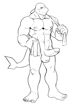 nitsa09:  Beefy Shark Guy 