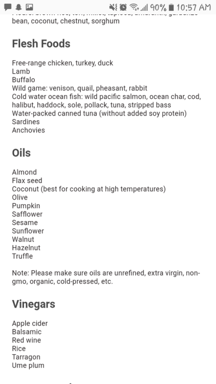 chantillyredrose: This is a list of foods that are “safe” foods, they help metabolism, p