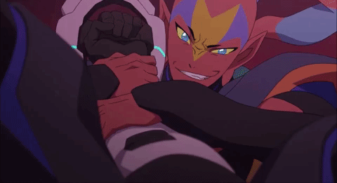 a-paladin-of-voltron:Keith fighting Ezor