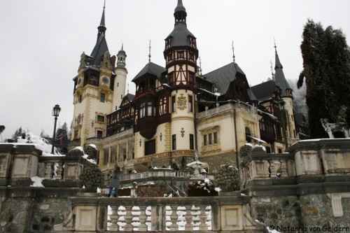 King Carol I of Romania built Sinaia, a mountain resort in the Prahova district, because the area&rs