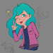 businesskat:Kate from @moringmark &rsquo;s comic series Aim for the Stars!! She&rsquo;s