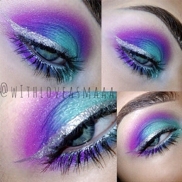 sugarpillcosmetics:  Magical fairy eyes! Withloveasmaaa is wearing Sugarpill Mochi