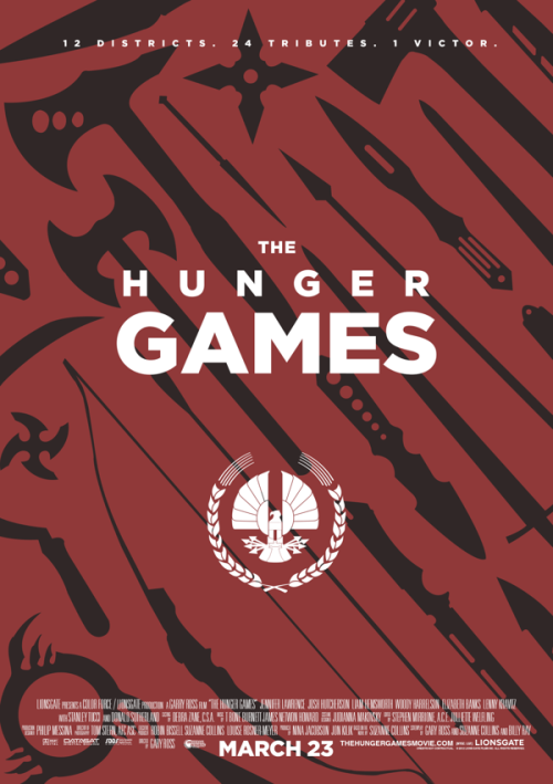 earhat: Hunger Games Trilogy Posters by Alicia Mundy