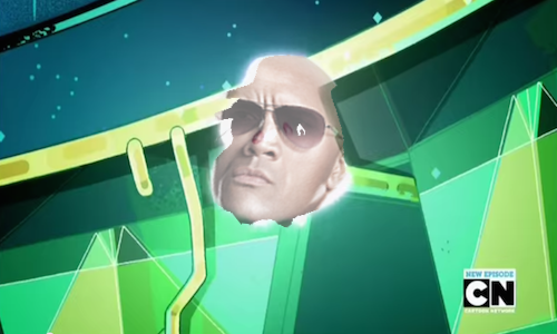 thepehbat:  So… uh…. me and my friend were talking and the topic of What if The Rock was a crystal gem came up. To which this idea came into manifestation. I’m so sorry.  I’m dying.