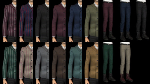 misomoso-no: Mod Blazer と Mod Pants のセットです。 ようやくモッズスーツが作れたー！ Top mesh by tombstone of life and 
