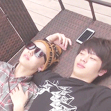 myb2utymelody:  kpopcol0rsbtob:   maknae line…………  they’re just too gay