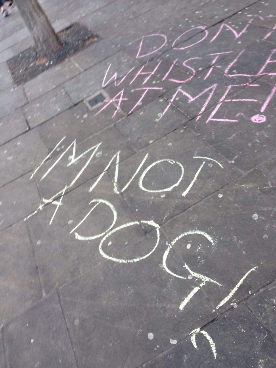 fearwillloose:  Today in town there was this incredible feminism peaceful protest