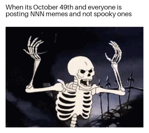 Its spooky time