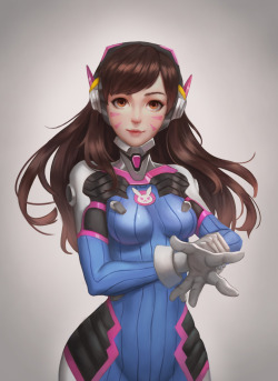 sany32:  D.Va | 浅忆 [pixiv]  