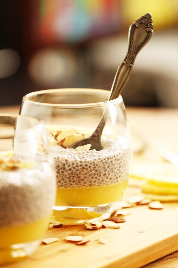 guardians-of-the-food:  Healthier Lemon Curd Chia Pudding