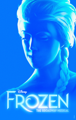 fantasmics: The newly released Frozen on Broadway poster (top left) and seven others that didn&rsquo