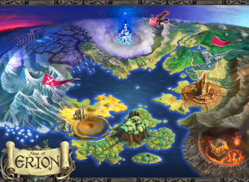 noahberkley:Map and Background Art from Odin Sphere’s Official Page