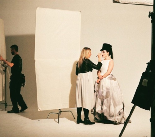 helenabonboncarter: Helena Bonham Carter Behind the Scenes of Greg Williams Shoot 2013