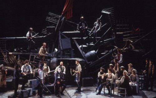 boxfivetrades: On John Napier’s set design for Les Miserables: The organisation and placement of the