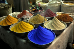 nordafricain: EGYPT. Cairo. Spices in bazar.