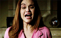 ashleywbenson:  “It literally makes me want to scream”Okay, then scream. Lydia scream!  