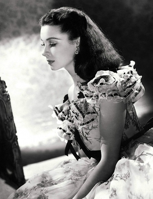 mademoisellelapiquante: Vivien Leigh as Scarlett O’Hara in Gone With the Wind - 1939
