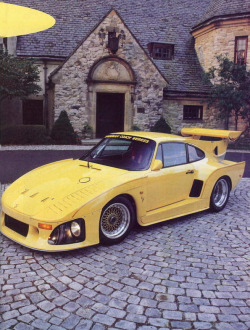 vs-design:  Porsche 935 K3 Banana Slugger Early 90’s Street Racer !     