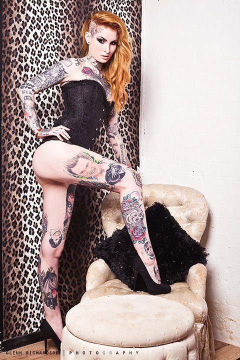 tattooedwomenarebeautiful:  Model: Lusy Logan 