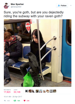 marxism-leninism-chumbawambaism:  mszombi:  dustrial-inc: Level = Next. God, I wish I were this goth  this is a portent 