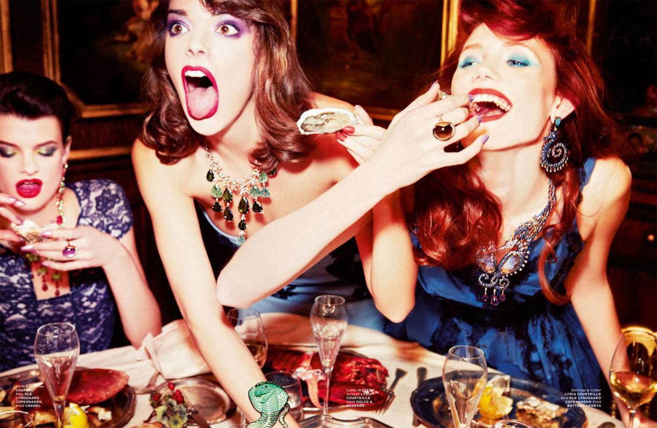 czmodels:  Eva Dolezalova for Interview magazine by Ellen von Unwerth 
