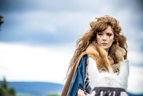 First look at Kelly Reilly and David Morrissey in epic new historical drama Britannia (x)