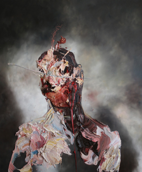 arpeggia:
“Antony Micallef - Self portrait with blue slash No. 1, 2015, oil on French linen, 112cm x 135cm
See more Antony Micallef posts here.
”