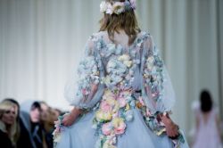  Marchesa Spring/Summer 2015. London Fashion Week. 