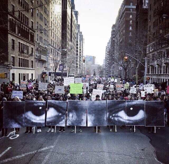 ablacknation:  Millions March in New York City. #BlackLivesMatter