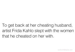 fridakathykahlo:aboringhistoryteacher:  fachyeahoperasingers:cleffairie:nebraskaswole:taygetsswole:Baller0-100 real quickfrida was such an iconFRIDA KAHLO: the definition of a bad motherfucking bitch.  If you’ve never read her journal, do.  Her life,