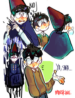 moeskine:  wirt page from the stream.  