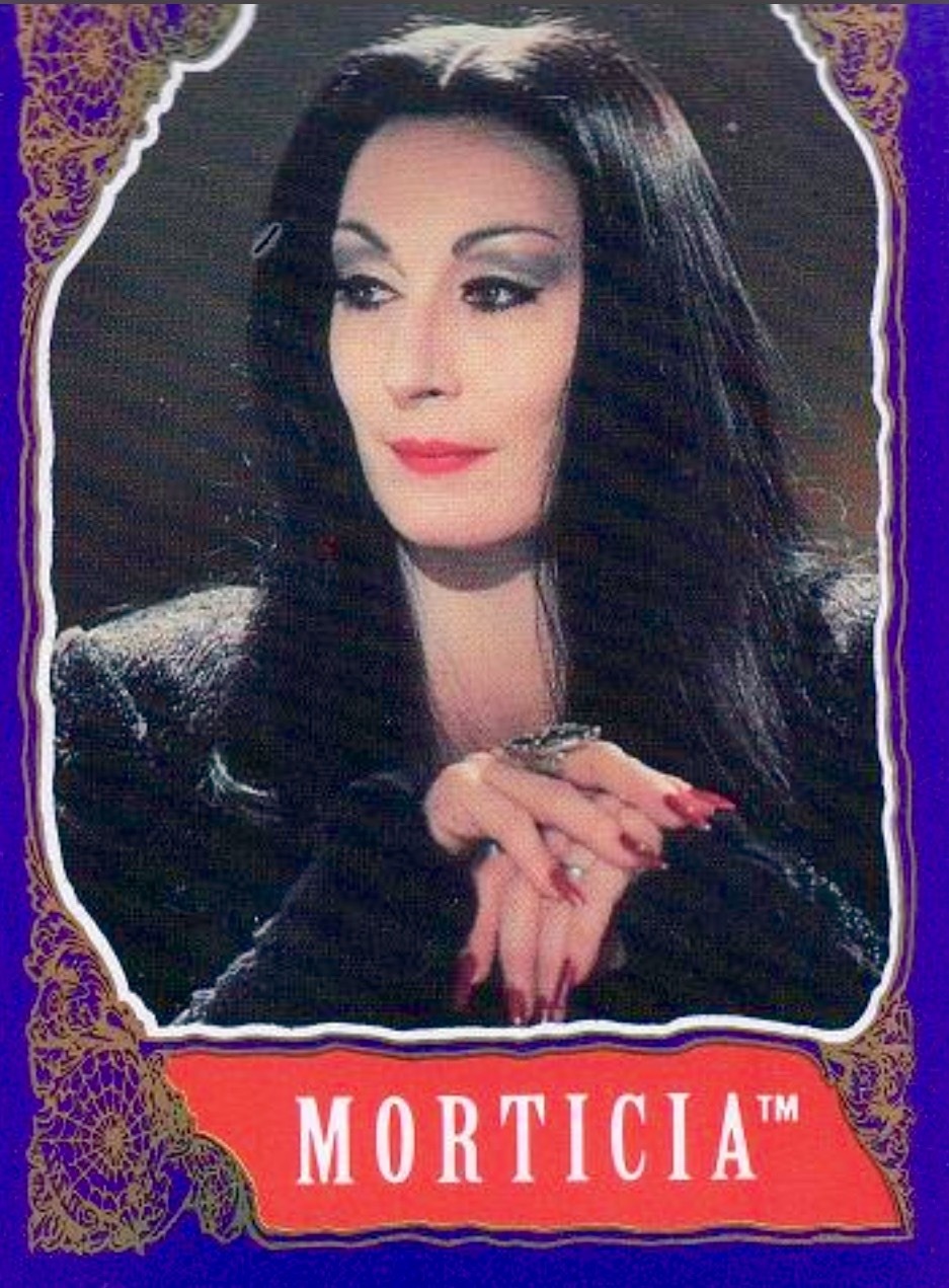 zgmfd:  1991 Topps Addams Family trading cards