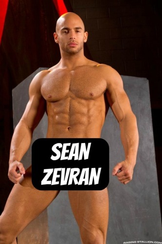 SEAN ZEVRAN at RagingStallion - CLICK THIS TEXT to see the NSFW original.  More men