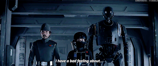 hardyness:Star Wars + “I have a bad feeling about this”