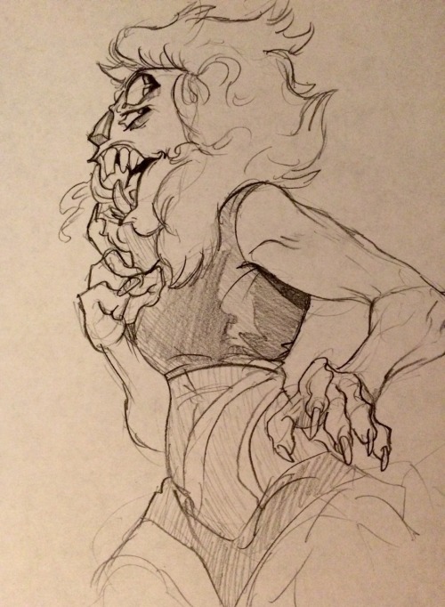 thebluebear27:  Quick Malachite sketch.