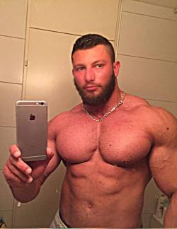 besimtrena:  Hello everyone  Here is a pic of my body  I hope you will all like it  Hello,  I like your body very much, Massive Muscles and Mounds of Pec.  Physically my kind of man!  WOOF