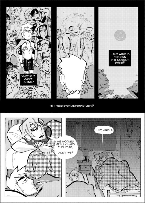 Read right to left, manga style (this was also printed in japanese)A comic I did back in 2017 for a 