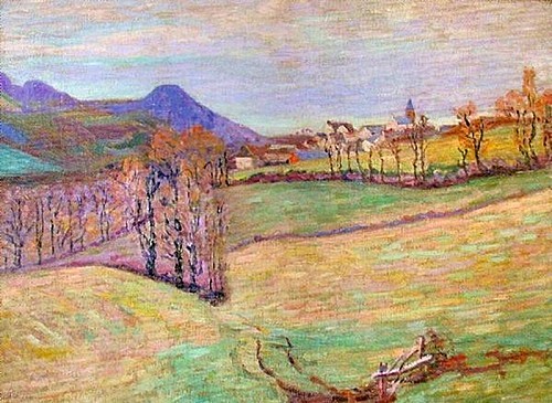 View of Saint-Sauves, 1900, Armand GuillauminMedium: oil,canvas