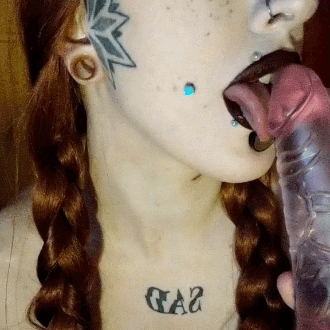 restingcxntface:  Split tongue school girl shiz on my snap tonight 🥀 dm to purchase