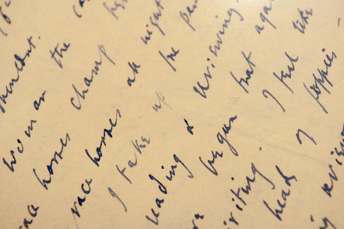 benkiemphoto:Assorted letters from Virginia Woolf at the Smith College Rare Book Room