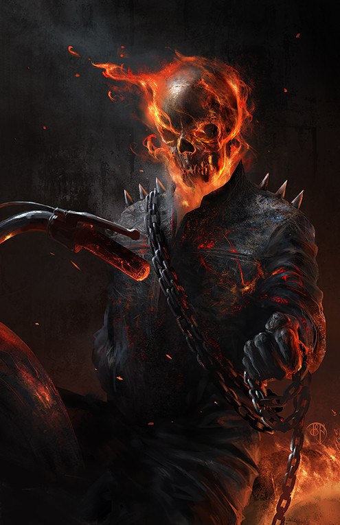 geekcomics:   Ghost Rider by  Benny Kusnoto  