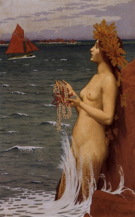 silenceformysoul:Alexandre Séon (1855-1917) - Sirene